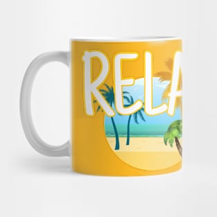 Relax (At Beach) Mug